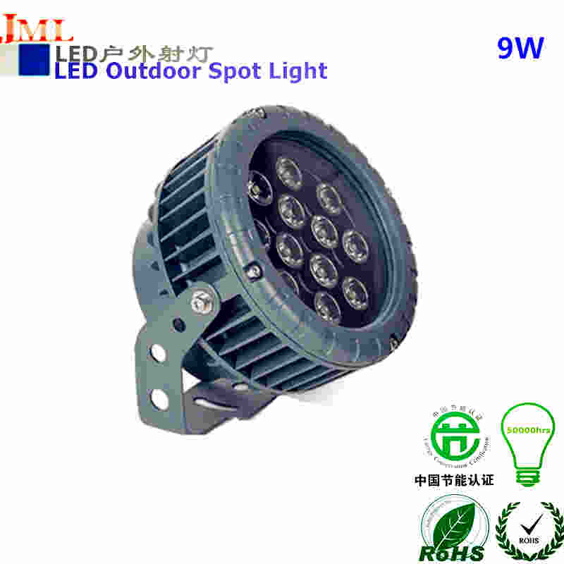 9W Adjustable Outdoor Led Spot Lights Landscape