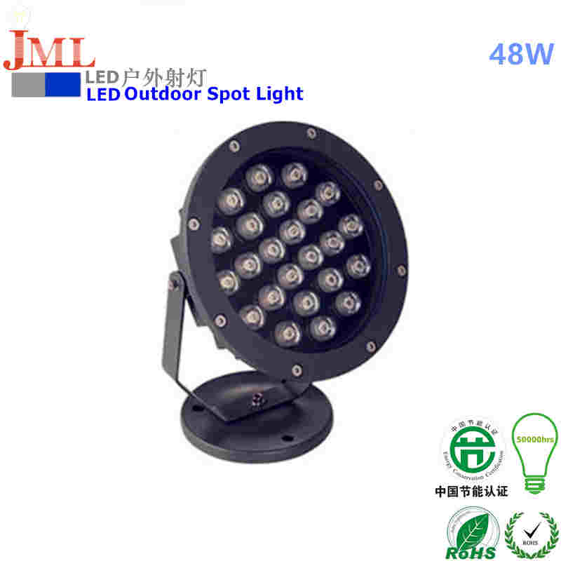 Dc12v 24v 48w outdoor garden spot tree spike light