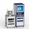 DC RF 2-target magnetron co-sputtering coating machine/pvd