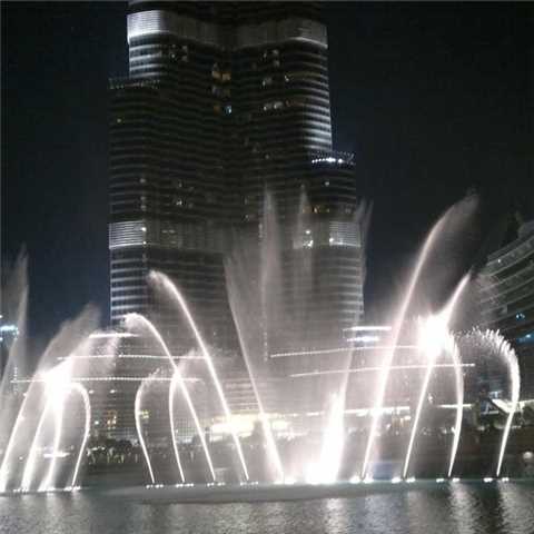 Floating Musical Fountain Dubai