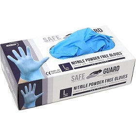 Powder Free CE FDA Nitrile Medical Examination Gloves