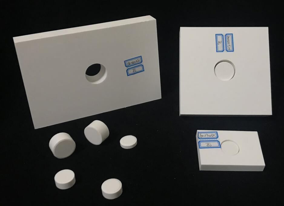 92% alumina ceramic wear lining with hole