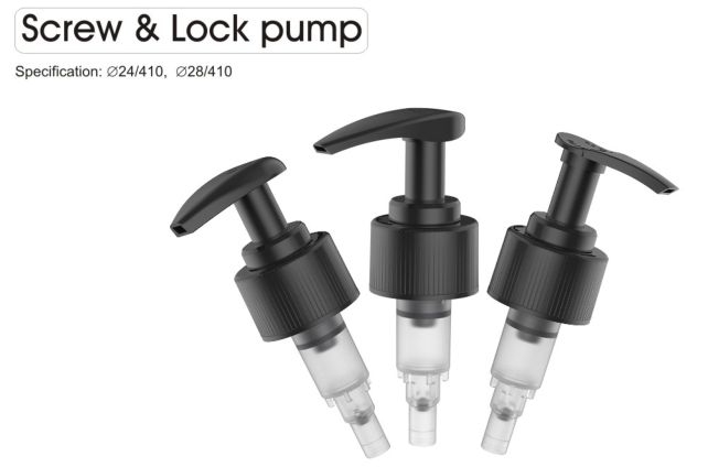 All Series screw & lock pump