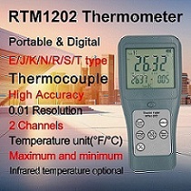 RTM1202 High-accuracy Infrared Thermocouple Thermometer 0.01