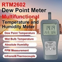 RTM2602 High Accuracy of Professional Digital Dew Point Mete