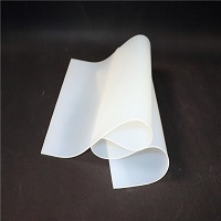 Silicone rubber sheet