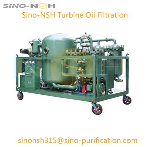 Sino-NSH TF turbine  oil purifier for turbine oil
