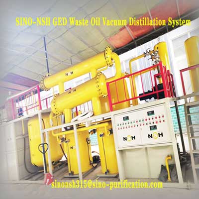 Sino-NSH Waste  oil regeneration system
