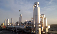 Oil and Gas Gathering and Transportation Supercharging Skid