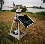 2000mW RGB Automated Solar Powered Laser Bird Repellent with