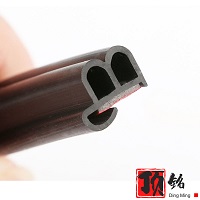 B type sealing strip for automotive sound insulation