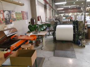 Slitter and Rewinder for ATM paper rolls picture