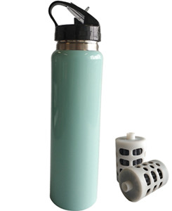 Bpa-free portable stainless steel bottle filter picture