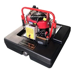 New floating fire pump with Briggs & Stratton engine