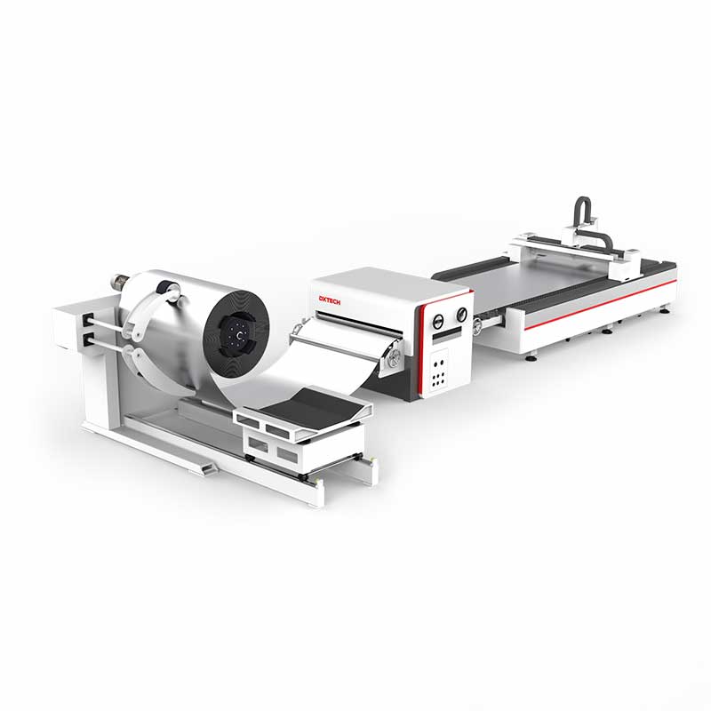 Thép cuộn Máy cắt kim loại bằng laser với trang trí và san l