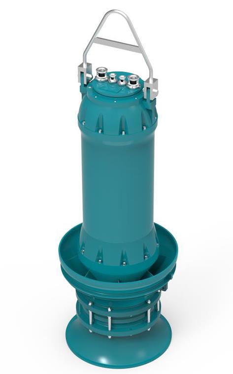 Large Flow Vertical Submersible Axial Flow Pump