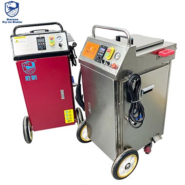Dry Ice Blasting Machine for Car Engine Cleaning