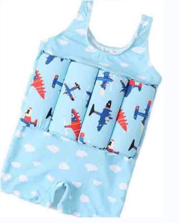 New Hot selling kids float suit swimwear boys girls swimsuit
