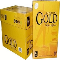 Best Quality Paperline Gold A4 80 Gsm for office