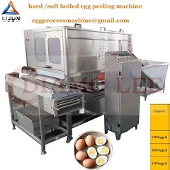 Hard boiled egg peeling machine#hard boiled egg sheller #aut