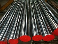 Chrome plated hydraulic piston rod