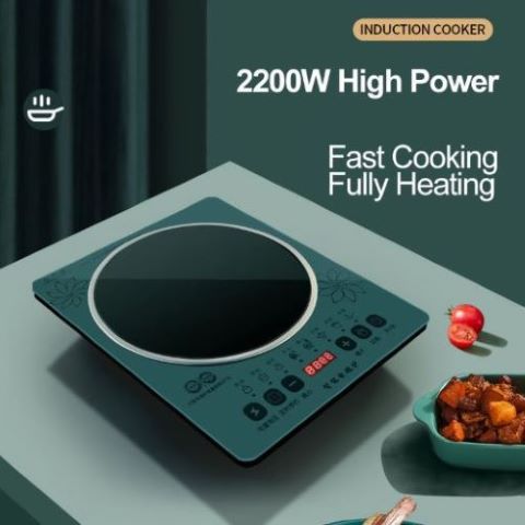 2200W touch electromagnetic furnace Single plate Multi-funct