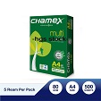 Chamex A4 80 gsm natural white copy papers