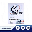 E Paper A4 80 gsm printing papers