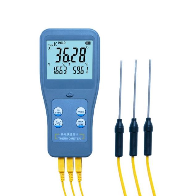 3 Channels Thermocouple Thermometer RTM-1103