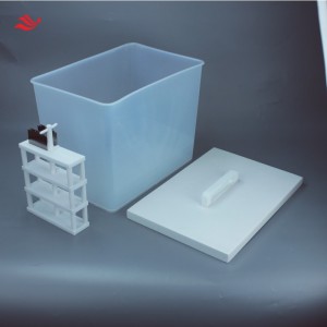 PFA,PTFE Cassette and PFA Cleaning tank.