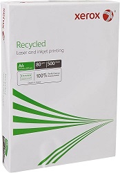Xerox recycled A4 80 gsm office paper