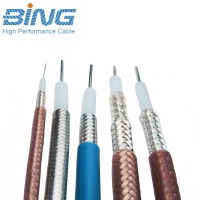 RG Coax PTFE Insulation M17 Compliant for RF Communication