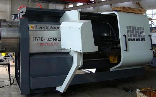 End face lathe machine for drill pipe
