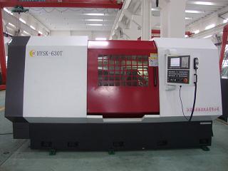 CNC threading lathe for pipe coupling