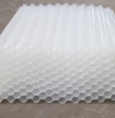 PP Hexagonal Honeycomb Inclined Plate for Waste Gas Treatmen picture