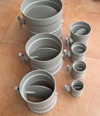 PP Air Damper Plastic Damper for Waste Gas Scrubber Duct picture