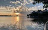 Sunrise At The West Lake Hanoi